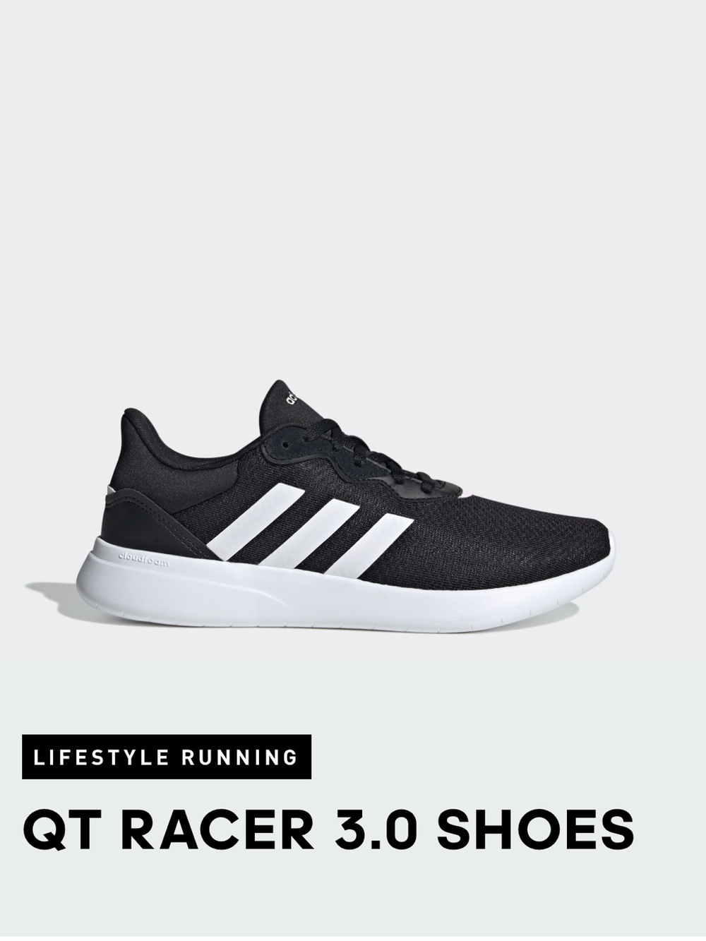 Adidas Women’s QT Racer Cloudfoam Running Shoes